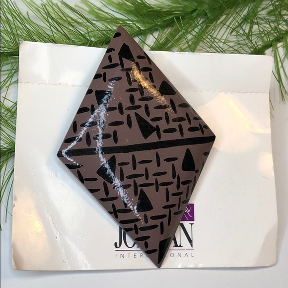 karla jordan Jewelry - Rare vintage Karla Jordan jewelry brooch pendant